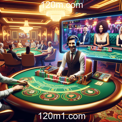 Experiência Imersiva no Cassino Ao Vivo do 120m.com